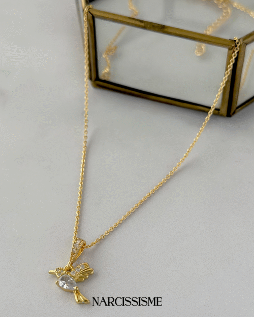 Collar Colibrí Transpa