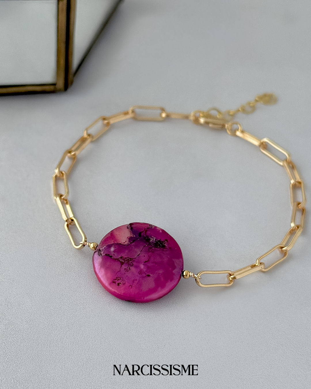 Pulsera Ctesias (Fucsia)